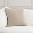 SLD Bedford Natural Linen 22x22 Throw Pillow (Set of 2) by Classic Home at Eve Furniture