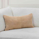 SLD Clemson Brown Suede Biscotti 14x26 Throw Pillow (Set of 2) by Classic Home at Eve Furniture