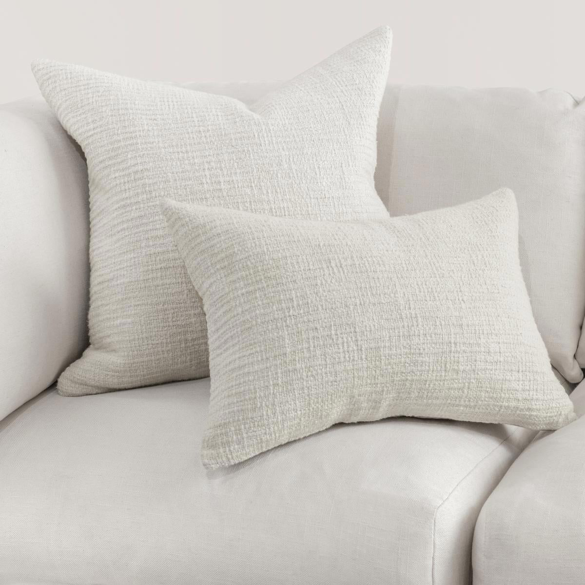 SLD Fable Ivory Multiple Sizes Throw Pillow (Set of 2) by Classic Home at Eve Furniture