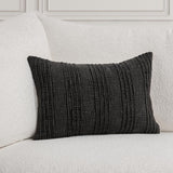 SLD Gratitude Black Multiple Sizes Throw Pillow (Set of 2) by Classic Home at Eve Furniture