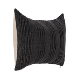 SLD Gratitude Black Multiple Sizes Throw Pillow (Set of 2) by Classic Home at Eve Furniture