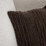 SLD Gratitude Ganache Brown Multiple Sizes Throw Pillow (Set of 2) by Classic Home at Eve Furniture