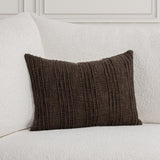 SLD Gratitude Ganache Brown Multiple Sizes Throw Pillow (Set of 2) by Classic Home at Eve Furniture