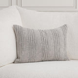 SLD Gratitude Gray Multiple Sizes Throw Pillow (Set of 2) by Classic Home at Eve Furniture