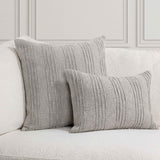 SLD Gratitude Gray Multiple Sizes Throw Pillow (Set of 2) by Classic Home at Eve Furniture