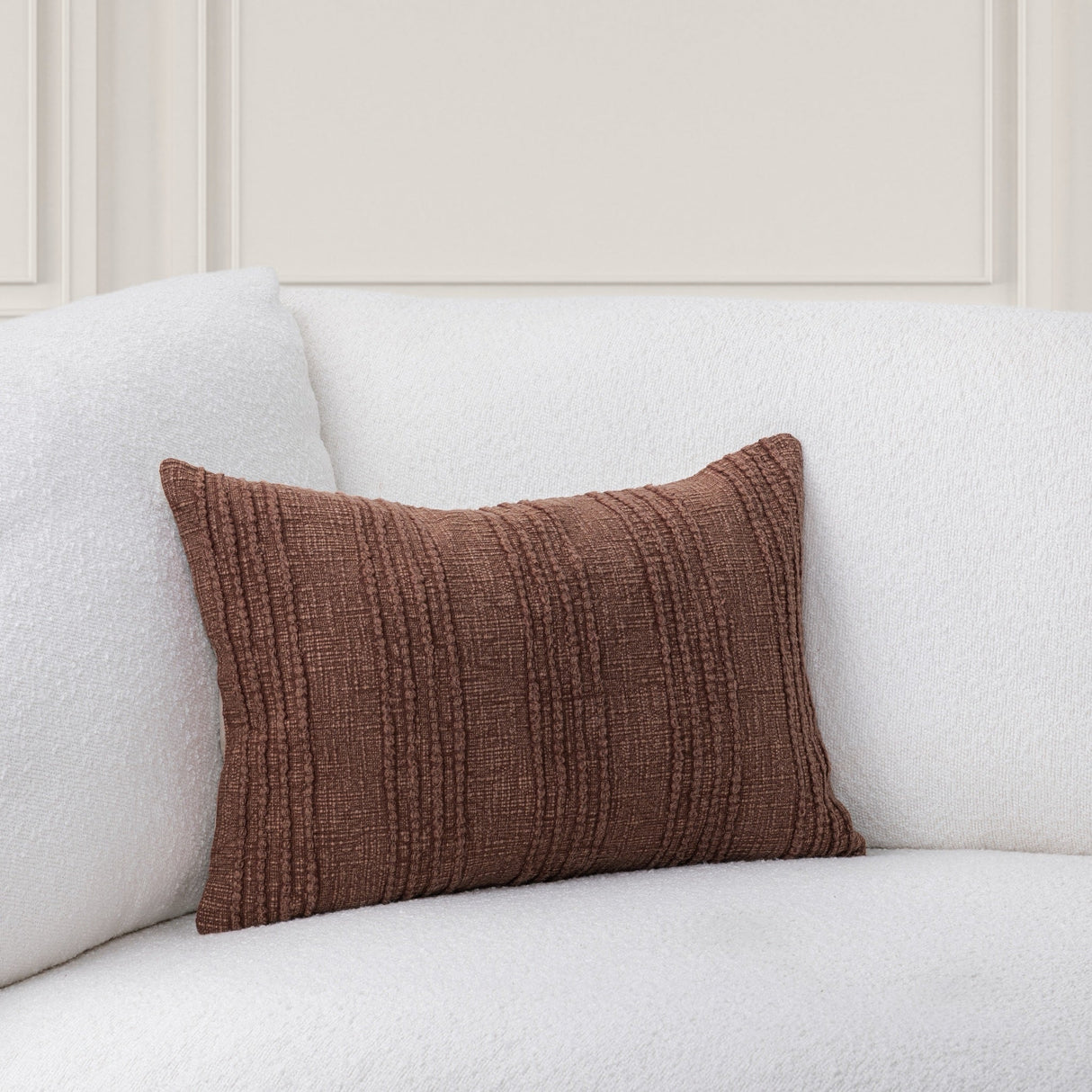 SLD Gratitude Mahogany Multiple Sizes Throw Pillow (Set of 2) by Classic Home at Eve Furniture