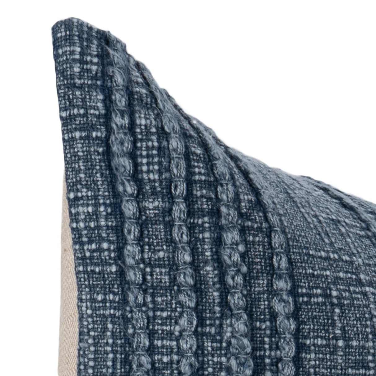 SLD Gratitude Navy Blue Multiple Sizes Throw Pillow (Set of 2) by Classic Home at Eve Furniture