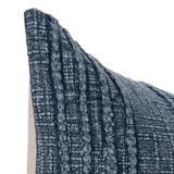 SLD Gratitude Navy Blue Multiple Sizes Throw Pillow (Set of 2) by Classic Home at Eve Furniture