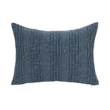 SLD Gratitude Navy Blue Multiple Sizes Throw Pillow (Set of 2) by Classic Home at Eve Furniture