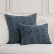 SLD Gratitude Navy Blue Multiple Sizes Throw Pillow (Set of 2) by Classic Home at Eve Furniture