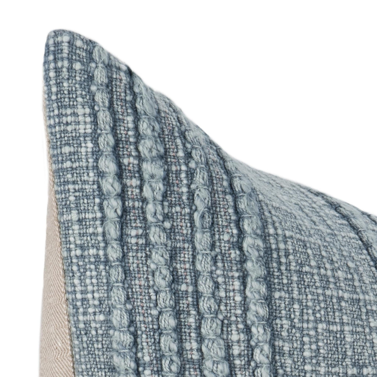 SLD Gratitude Sea Fog Blue Multiple Sizes Throw Pillow (Set of 2) by Classic Home at Eve Furniture