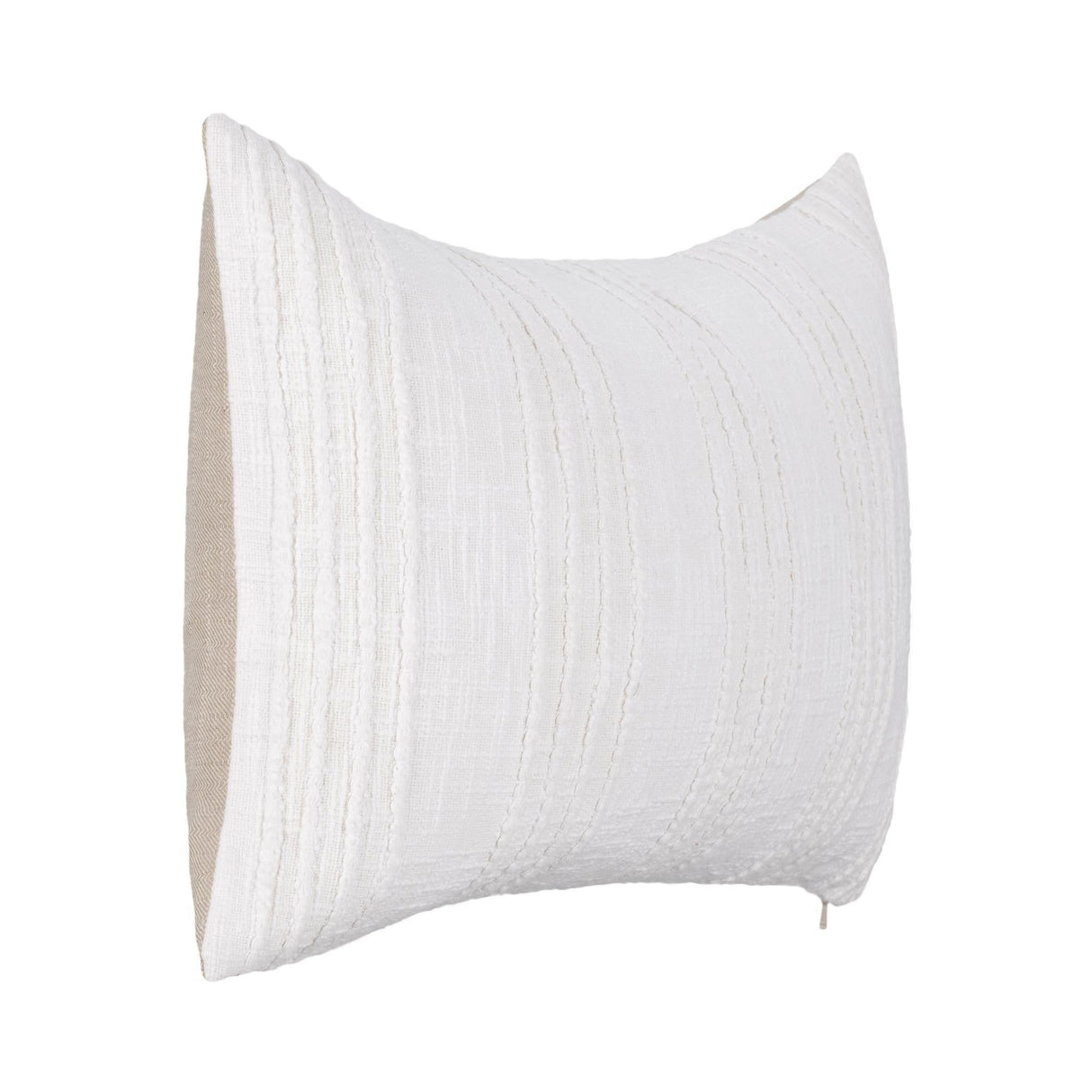 SLD Gratitude White Multiple Sizes Throw Pillow (Set of 2) by Classic Home at Eve Furniture