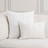 SLD Gratitude White Multiple Sizes Throw Pillow (Set of 2) by Classic Home at Eve Furniture