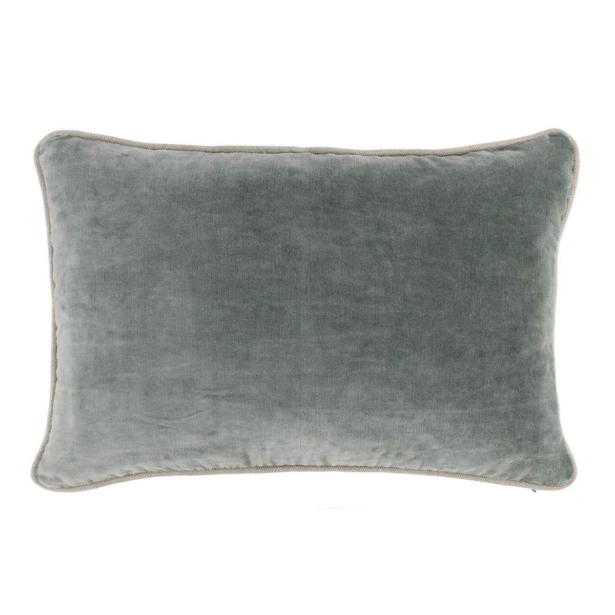 SLD Heirloom Bay Green Velvet Multiple Sizes Throw Pillow (Set of 2) by Classic Home at Eve Furniture