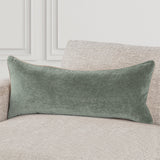 SLD Heirloom Bay Green Velvet Multiple Sizes Throw Pillow (Set of 2) by Classic Home at Eve Furniture