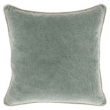 SLD Heirloom Bay Green Velvet Multiple Sizes Throw Pillow (Set of 2) by Classic Home at Eve Furniture