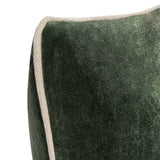 SLD Heirloom Forest Green Velvet Multiple Sizes Throw Pillow (Set of 2) by Classic Home at Eve Furniture