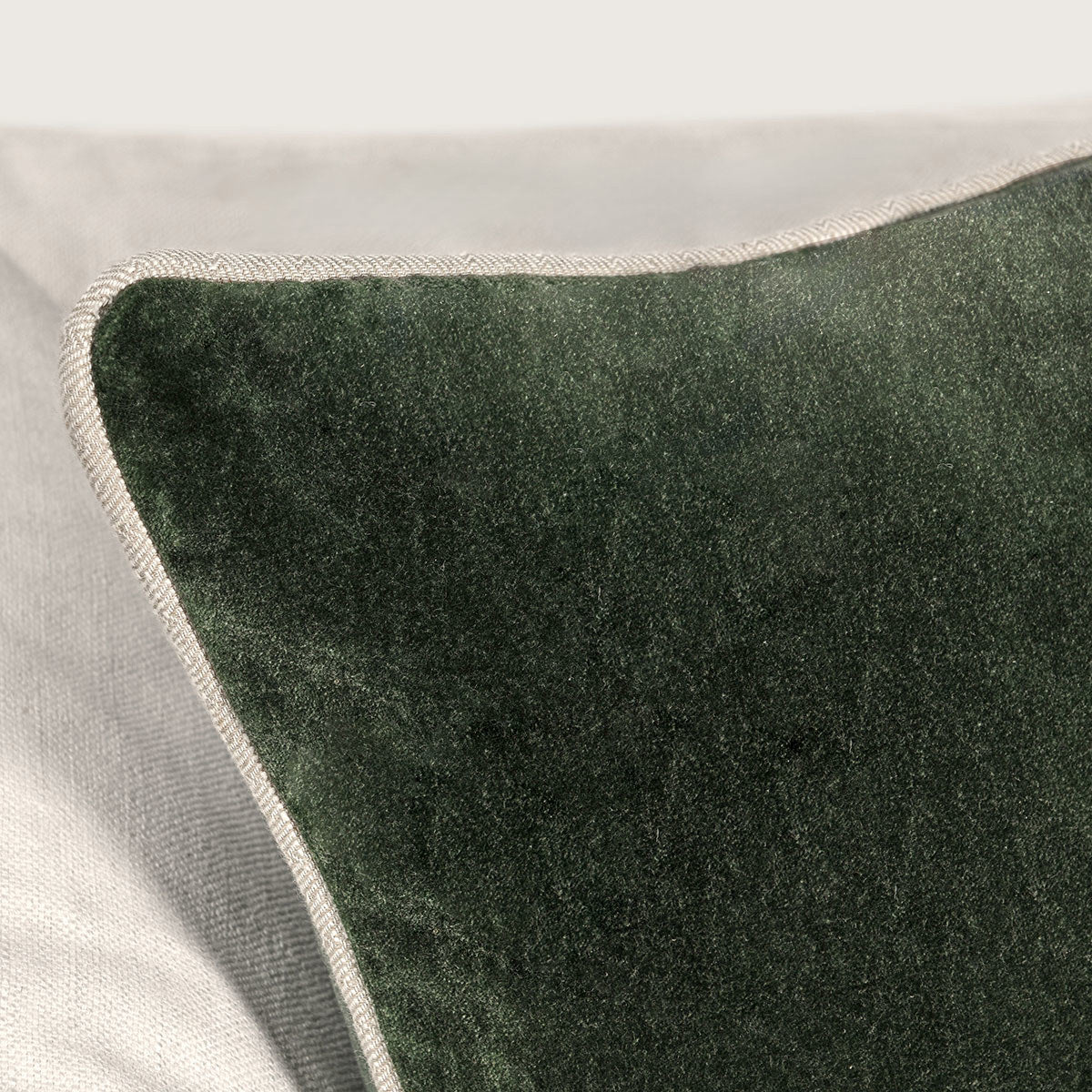 SLD Heirloom Forest Green Velvet Multiple Sizes Throw Pillow (Set of 2) by Classic Home at Eve Furniture
