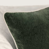SLD Heirloom Forest Green Velvet Multiple Sizes Throw Pillow (Set of 2) by Classic Home at Eve Furniture