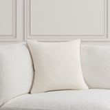 SLD Heirloom Ivory Velvet Multiple Sizes Throw Pillow (Set of 2) by Classic Home at Eve Furniture