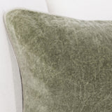 SLD Heirloom Moss Velvet Multiple Sizes Throw Pillow (Set of 2) by Classic Home at Eve Furniture