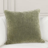 SLD Heirloom Moss Velvet Multiple Sizes Throw Pillow (Set of 2) by Classic Home at Eve Furniture