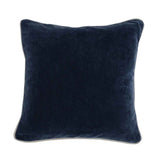 SLD Heirloom Navy Velvet Multiple Sizes Throw Pillow (Set of 2) by Classic Home at Eve Furniture