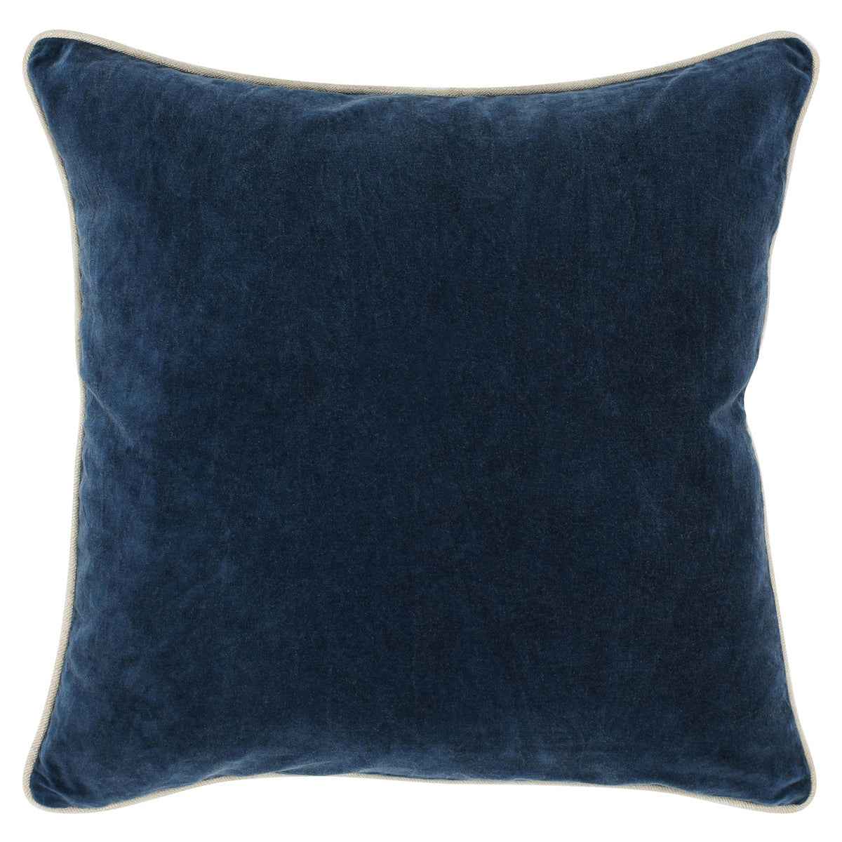 SLD Heirloom Navy Velvet Multiple Sizes Throw Pillow (Set of 2) by Classic Home at Eve Furniture