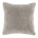 SLD Heirloom Silver Velvet Multiple Sizes Throw Pillow (Set of 2) by Classic Home at Eve Furniture