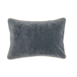 SLD Heirloom Stone Gray Velvet Multiple Sizes Throw Pillow (Set of 2) by Classic Home at Eve Furniture