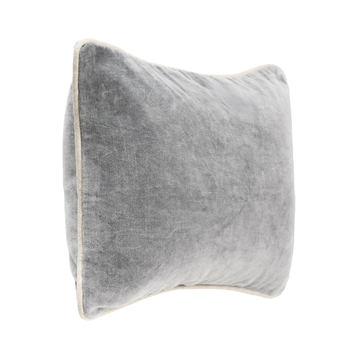 SLD Heirloom Stone Gray Velvet Multiple Sizes Throw Pillow (Set of 2) by Classic Home at Eve Furniture