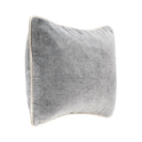 SLD Heirloom Stone Gray Velvet Multiple Sizes Throw Pillow (Set of 2) by Classic Home at Eve Furniture