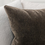SLD Heirloom Velvet Dark Clove Throw Pillow (Set of 2) by Classic Home at Eve Furniture