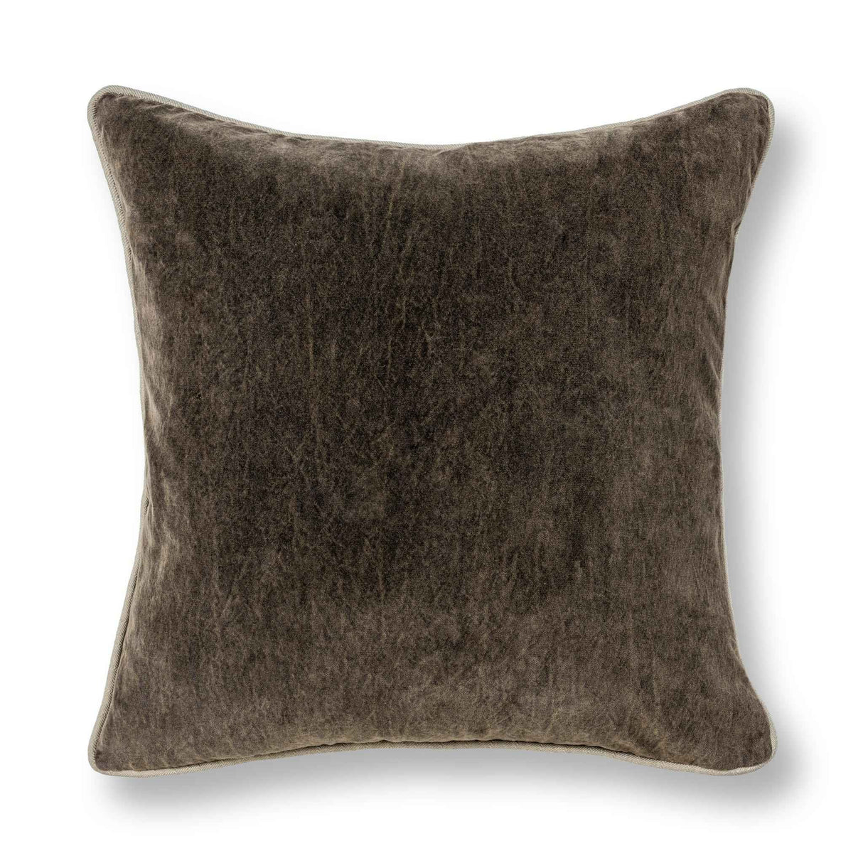 SLD Heirloom Velvet Dark Clove Throw Pillow (Set of 2) by Classic Home at Eve Furniture