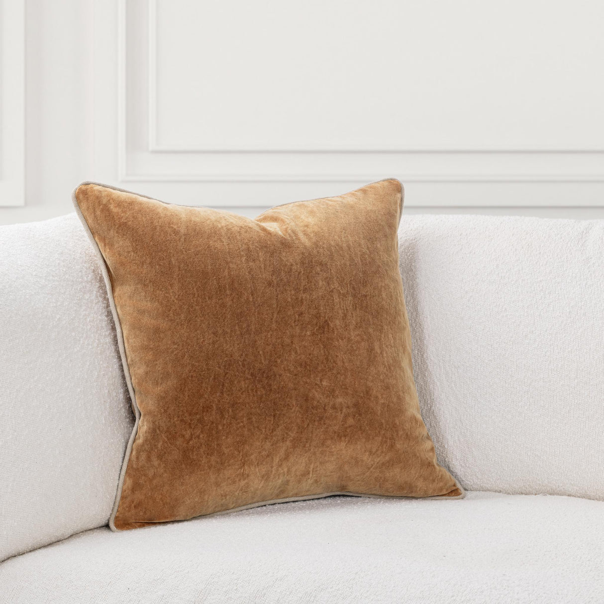 SLD Heirloom Velvet Turmeric Throw Pillow (Set of 2) by Classic Home at Eve Furniture