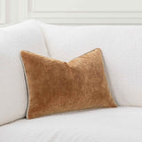 SLD Heirloom Velvet Turmeric Throw Pillow (Set of 2) by Classic Home at Eve Furniture