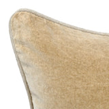 SLD Heirloom Wheat Velvet Multiple Sizes Throw Pillow (Set of 2) by Classic Home at Eve Furniture