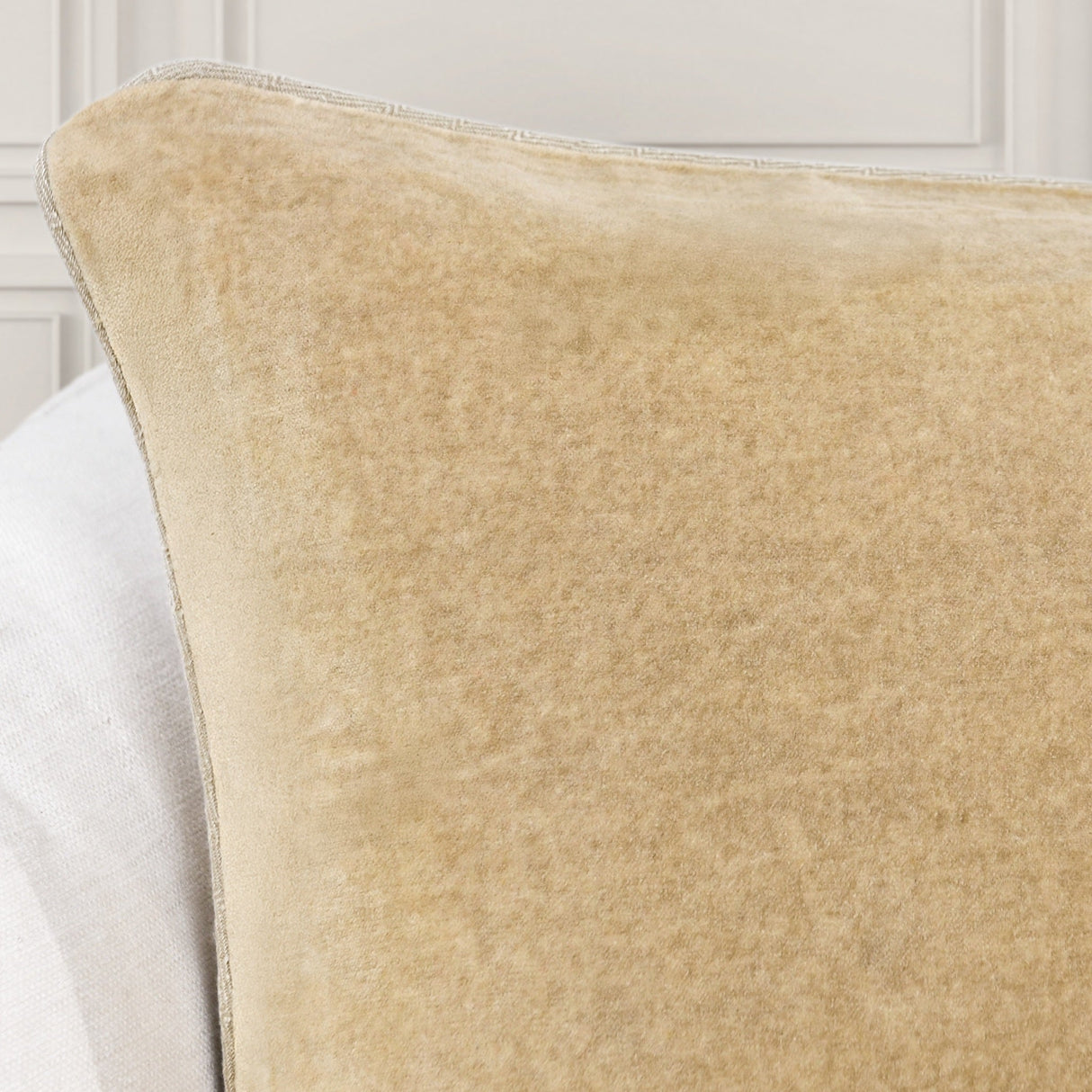 SLD Heirloom Wheat Velvet Multiple Sizes Throw Pillow (Set of 2) by Classic Home at Eve Furniture