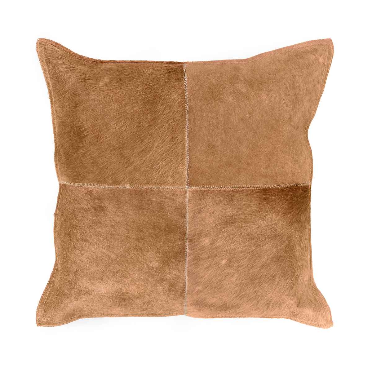 SLD Hide Canada Honey Tan 20x20 Throw Pillow (Set of 2) by Classic Home at Eve Furniture