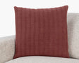 SLD Hunter Cherrywood Red 22x22 Throw Pillow (Set of 2) by Classic Home at Eve Furniture