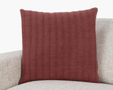 SLD Hunter Cherrywood Red 22x22 Throw Pillow (Set of 2) by Classic Home at Eve Furniture