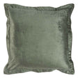 SLD Lapis Myrtle Green Velvet 22x22 Throw Pillow (Set of 2) by Classic Home at Eve Furniture