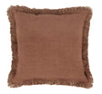 SLD Lauren Chestnut 22x22 Throw Pillow (Set of 2) by Classic Home at Eve Furniture