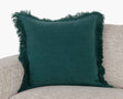 SLD Lauren Emerald 22x22 Throw Pillow (Set of 2) by Classic Home at Eve Furniture