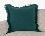 SLD Lauren Emerald 22x22 Throw Pillow (Set of 2) by Classic Home at Eve Furniture