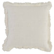 SLD Lauren Ivory 22x22 Throw Pillow (Set of 2) by Classic Home at Eve Furniture