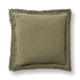 SLD Lauren Olive Green 22x22 Throw Pillow (Set of 2) by Classic Home at Eve Furniture