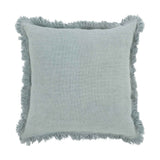 SLD Lauren Pale Aqua 22x22 Throw Pillow (Set of 2) by Classic Home at Eve Furniture