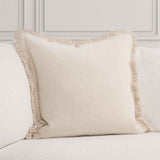 SLD Lauren Sand 22x22 Throw Pillow (Set of 2) by Classic Home at Eve Furniture