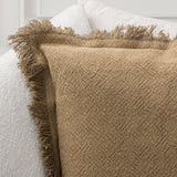 SLD Lauren Toasted Oat 22x22 Throw Pillow (Set of 2) by Classic Home at Eve Furniture